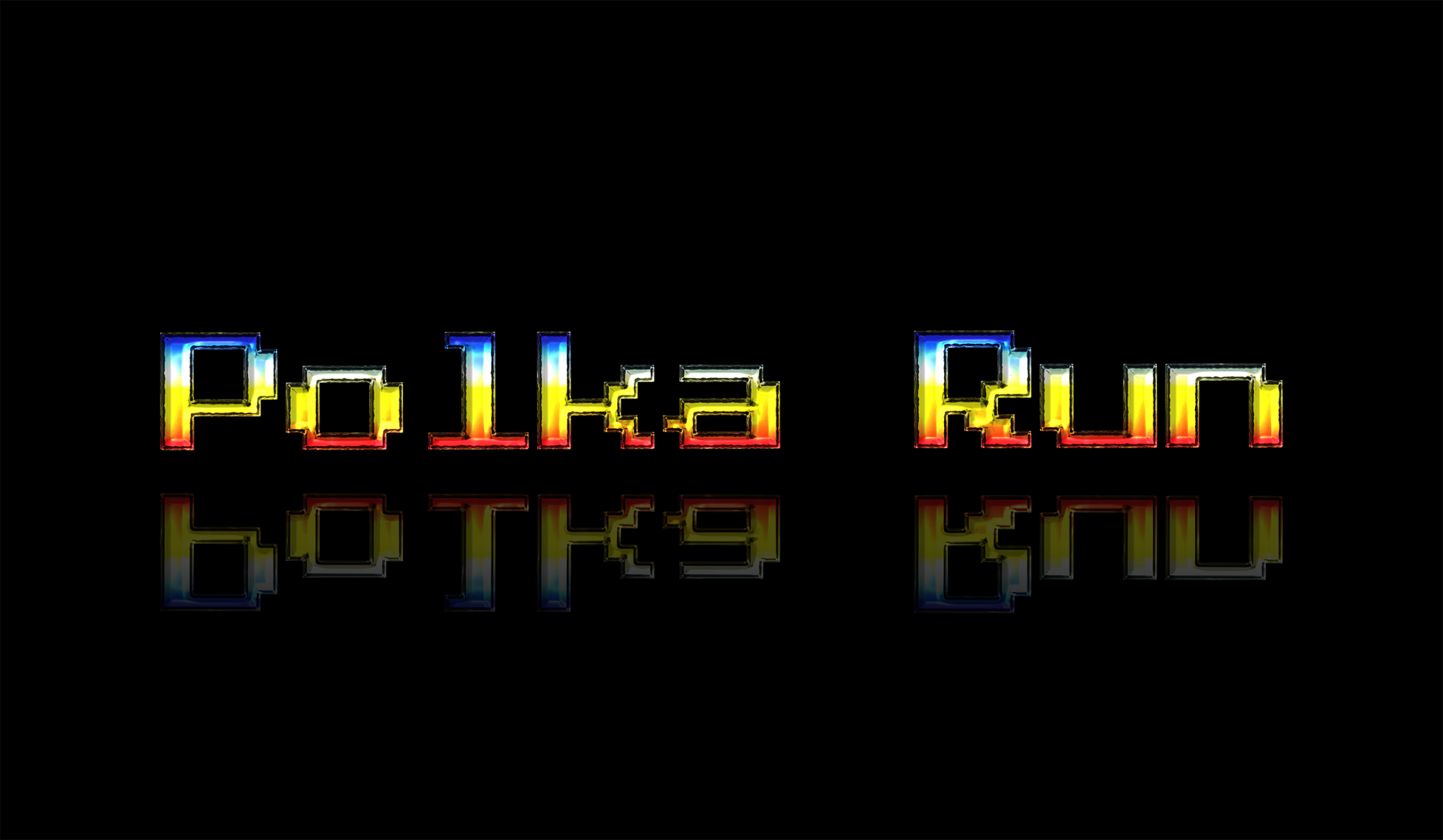 Polka Run, Game logo.